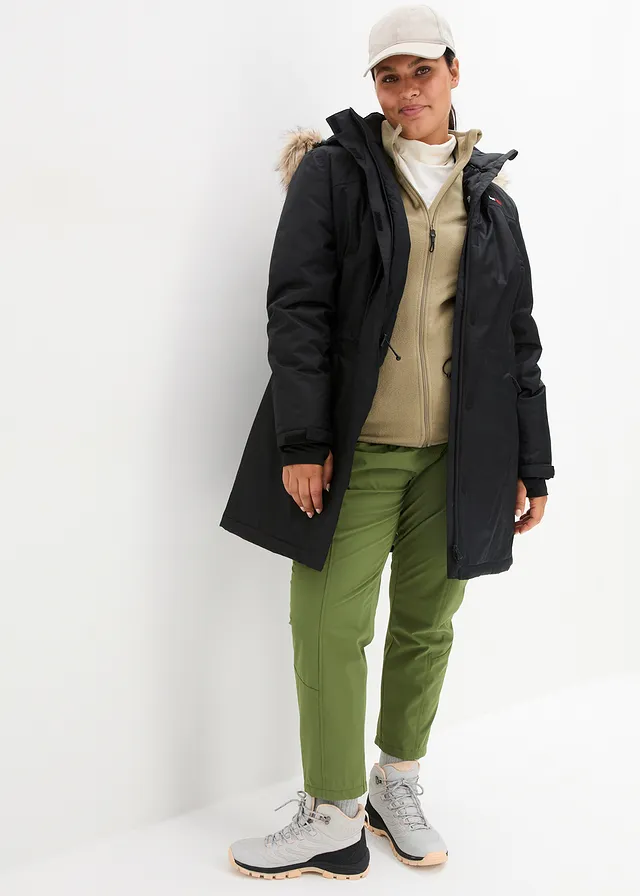 Parka outdoor chaude et imperméable, Couleur: noir