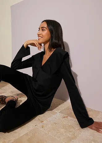 Longsleeve • zwart • bonprix online shop