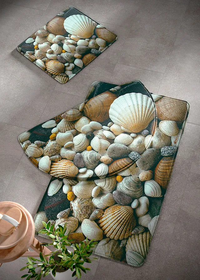 Tapis de bain à mémoire de forme, Couleur: écru