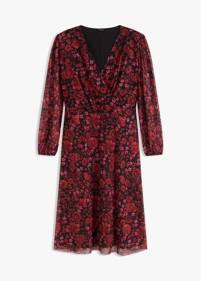 Rochie de jerse din mesh