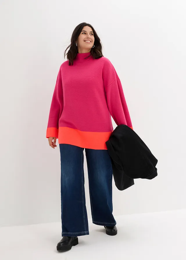 Trui, Kleur: pinklady-neonoranje