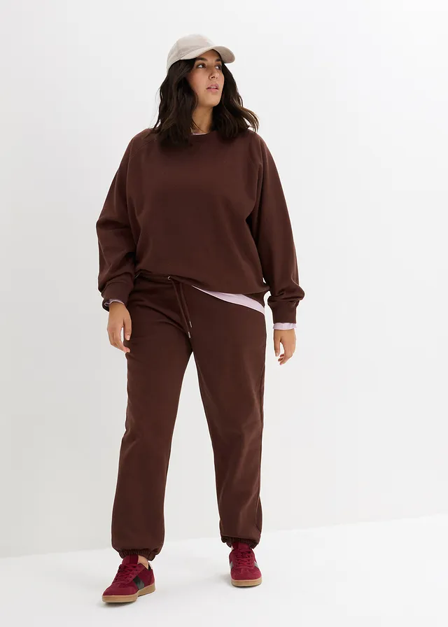 Longshirt met ronde hals, lange mouw (set van 5), Kleur: kristalroze+pastelmint+mat aqua+rooklila+wit