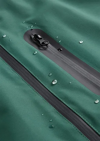 Ultra lehounká bunda do deště • matně zelená • bonprix obchod