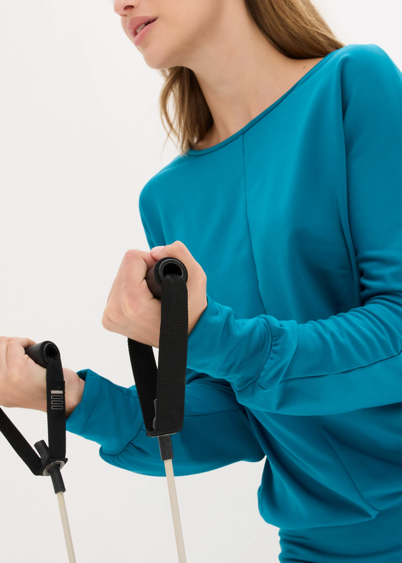 Haut de sport thermique, coupe ample • turquoise • Boutique bonprix