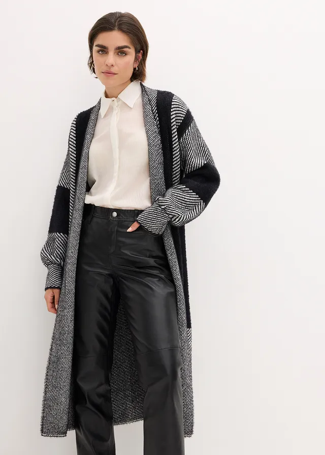Gilet long en maille