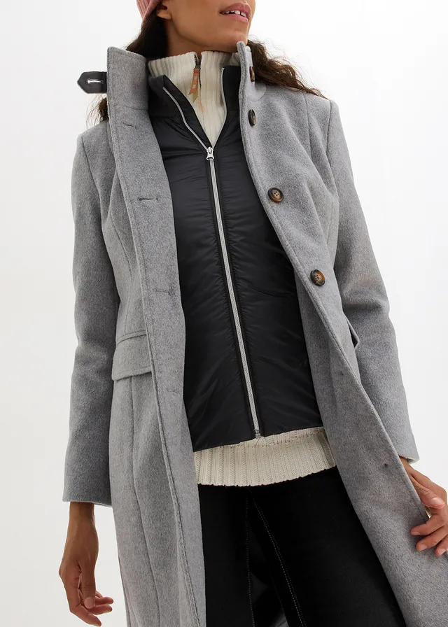 Manteau d’hiver, style 2-en-1 • gris chiné • product-page.page-title-suffix