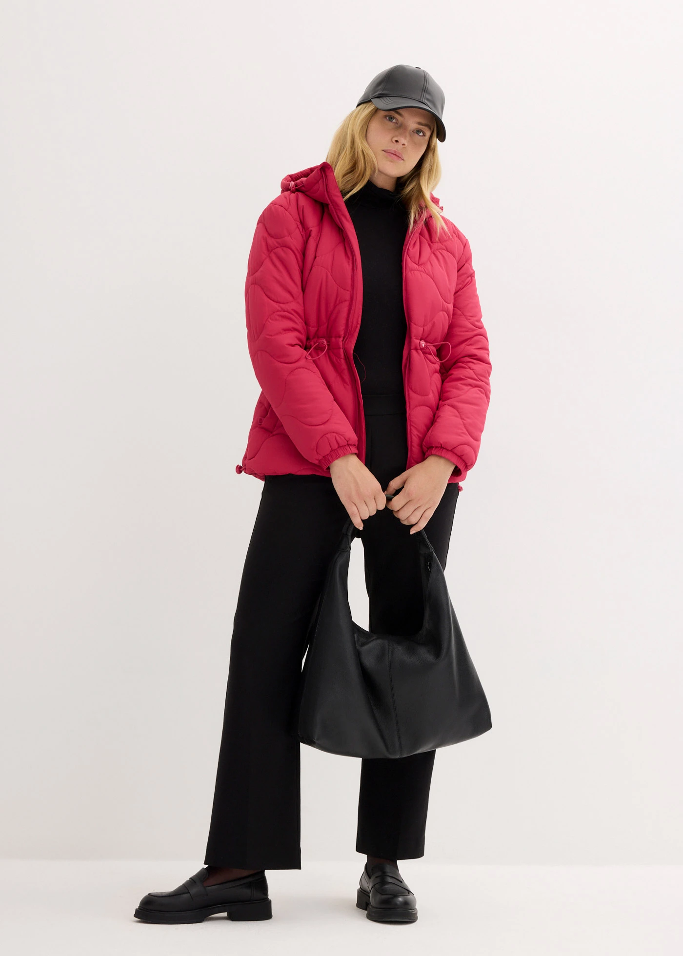 Prošívaná bunda • bobulová pink • bonprix obchod