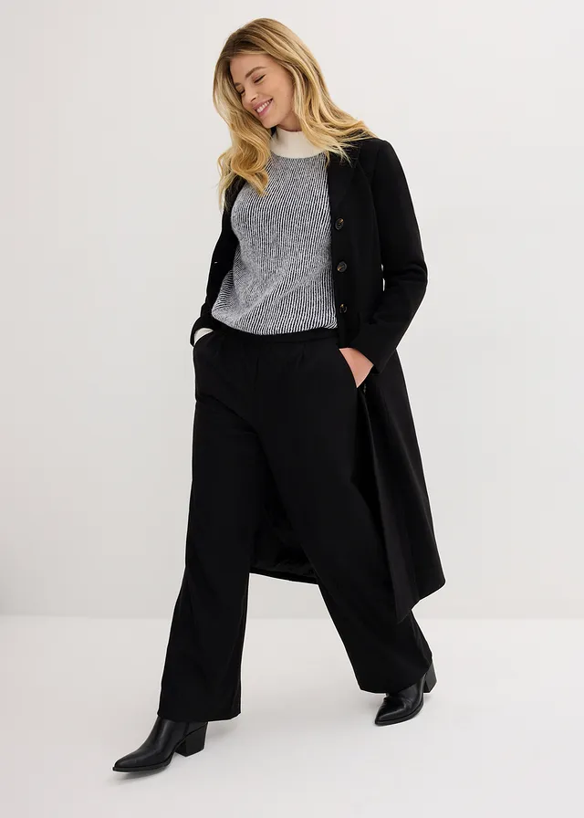 Pantalon large à pinces • noir • product-page.page-title-suffix