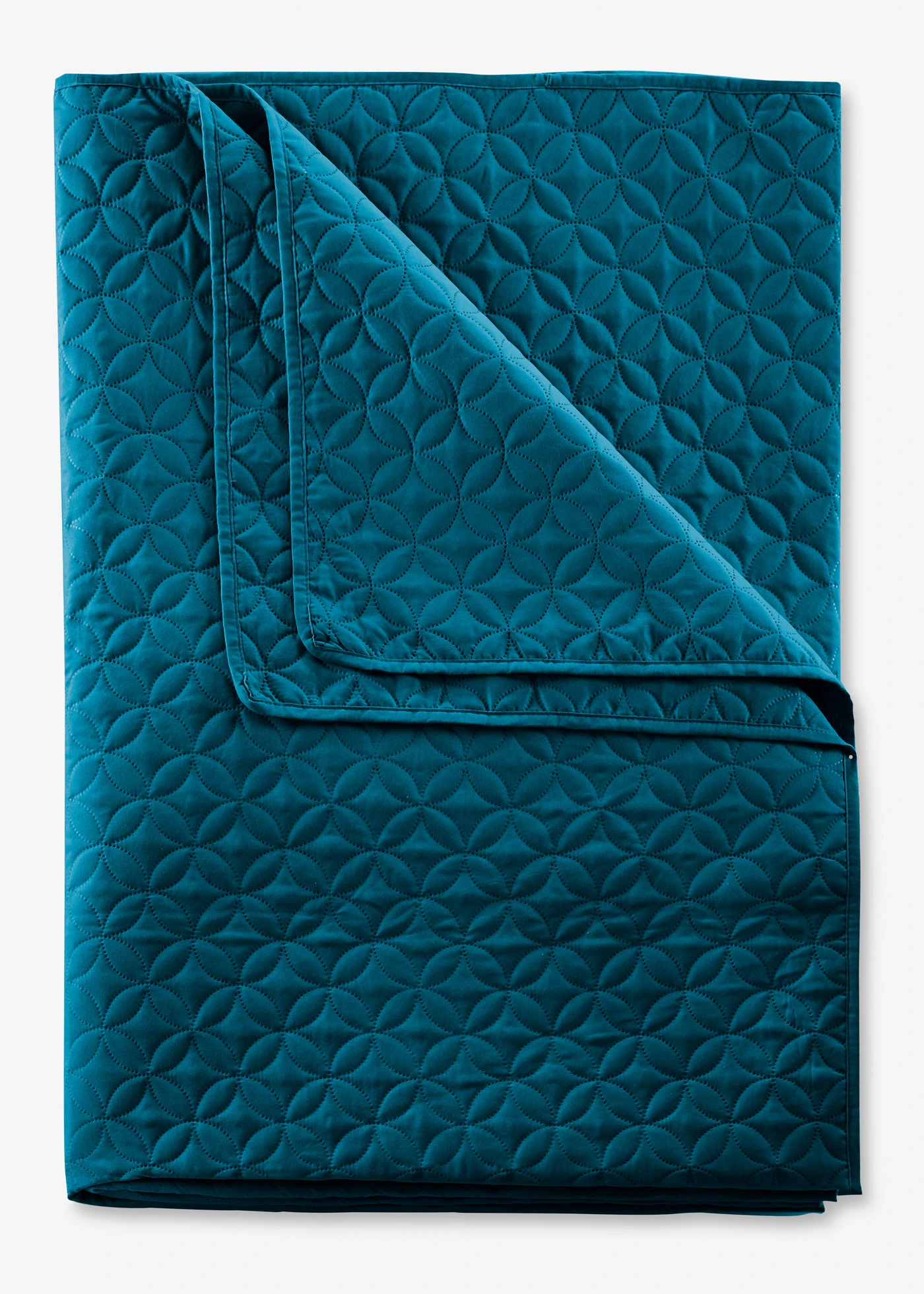 Přehoz na postel s prošíváním • petrolejová • bonprix obchod