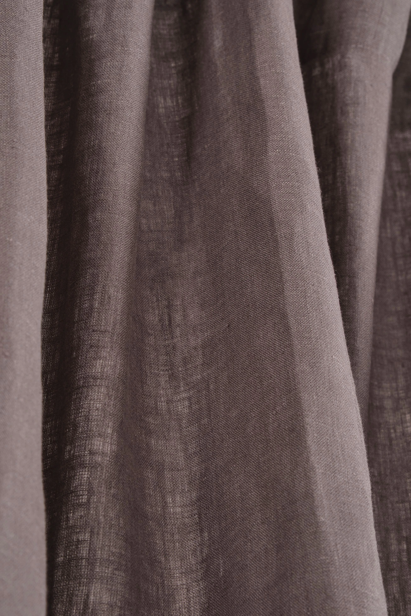 Lněný závěs (1 ks) • šedá • bonprix obchod