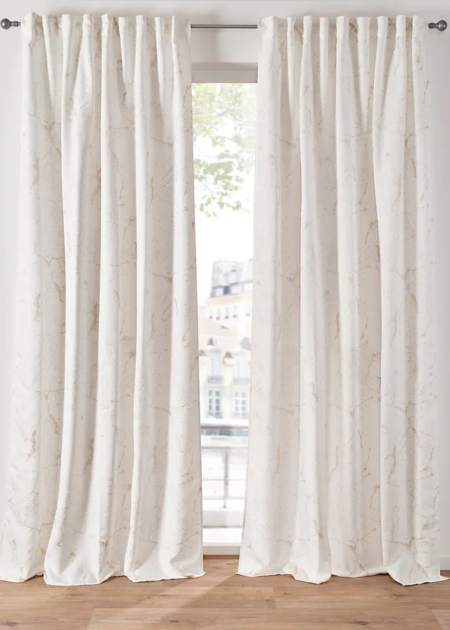 Draperie cu print lucios (1buc.)