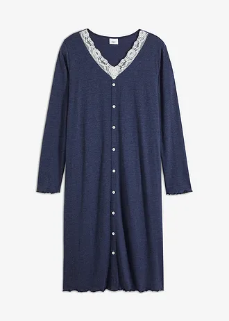 Chemise de nuit boutonnée
