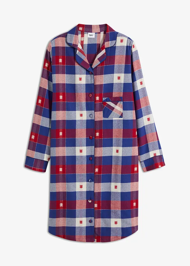 Cămaşă de noapte cu nasturi