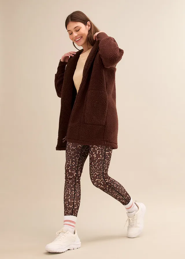 Teddy fleece vest, oversized • terrabruin • product-page.page-title-suffix