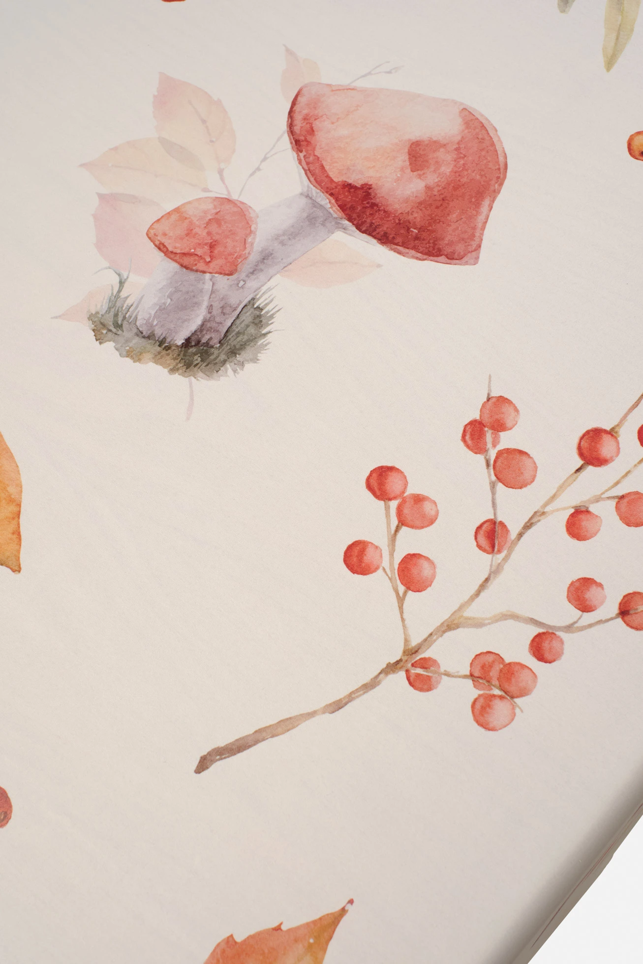 Ubrus s podzimním motivem • hnědá/červená/bílá • bonprix obchod