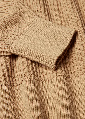 Oversize svetr z čisté bavlny • bílá káva • bonprix obchod