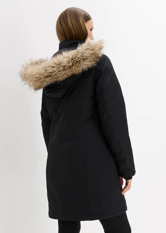 Parka outdoor chaude et imperméable, Couleur: noir