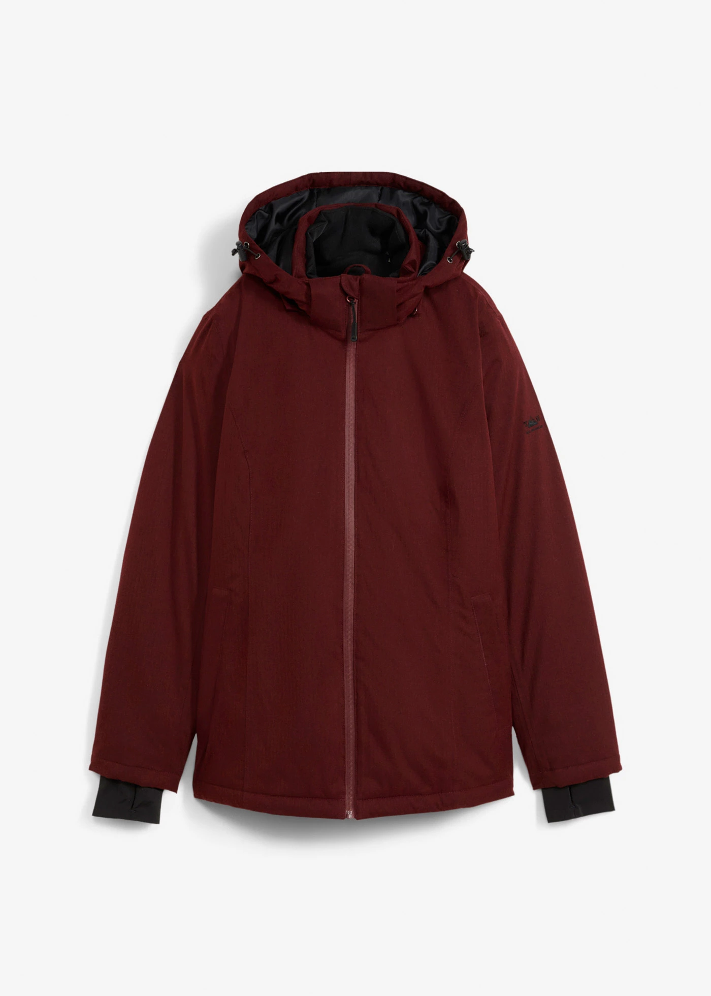 Parka imperméable, style 2 en 1 • rouge châtaigne • Boutique bonprix