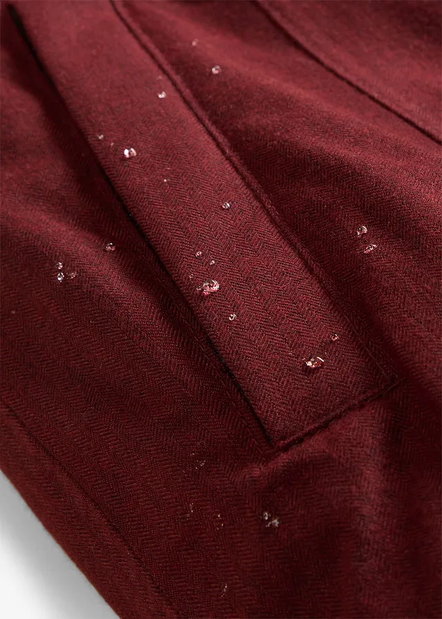 Waterdichte outdoor jas in layerlook • kastanjerood • product-page.page-title-suffix