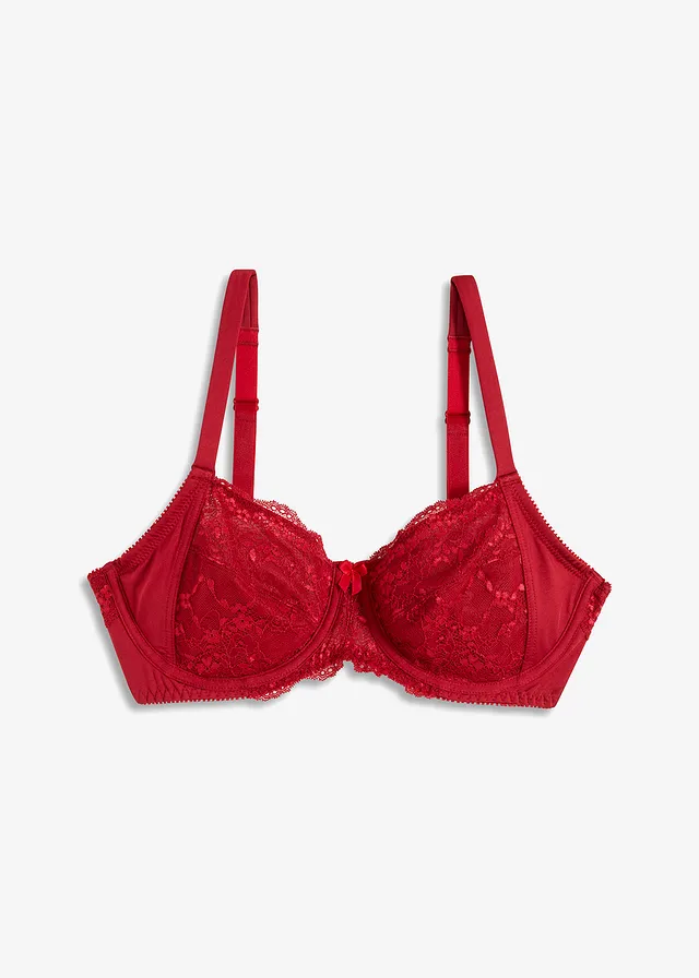 Sutien minimizer cu arcuri, din material lucios
