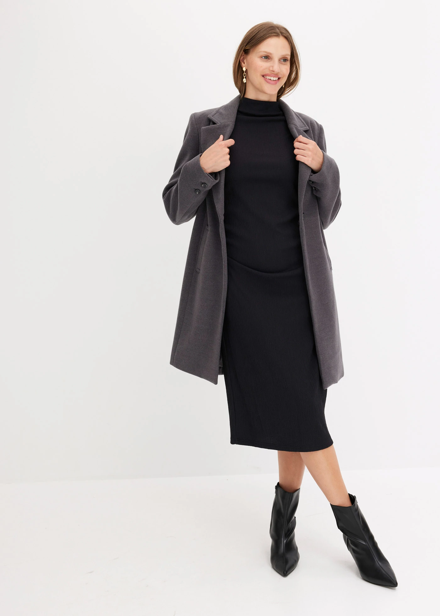 Midi jurk • zwart • product-page.page-title-suffix