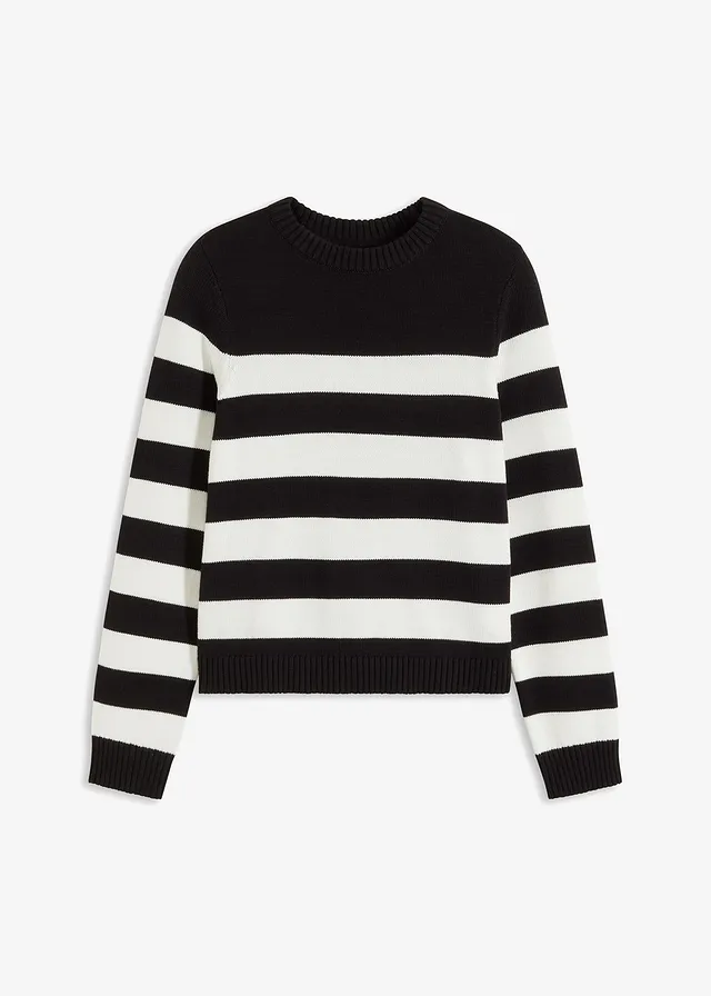 Pásikovaný pulóver