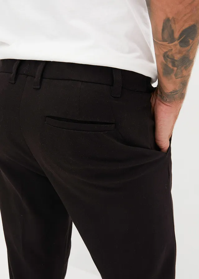Pantalon élégant à pinces, regular • noir • product-page.page-title-suffix