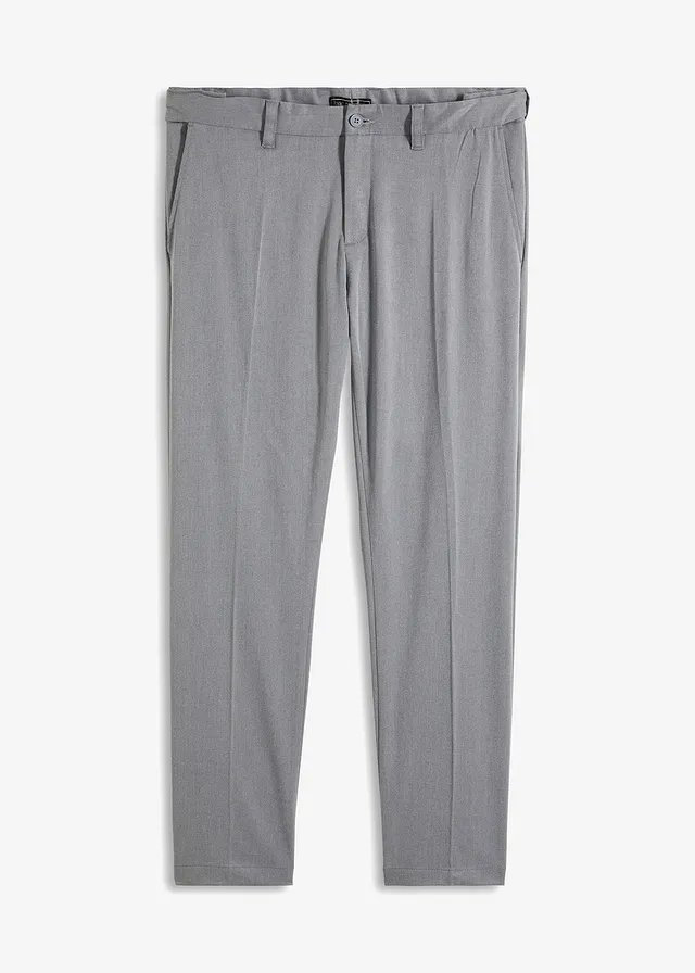 Pantaloni eleganți cu dungă călcată, Regular Fit