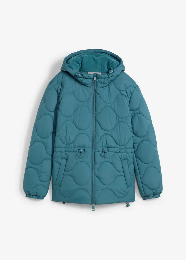 Prošívaná bunda • matně petrolejová • bonprix obchod