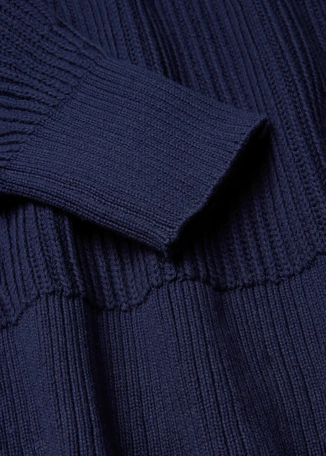 Oversized trui van puur katoen • donkerblauw • product-page.page-title-suffix