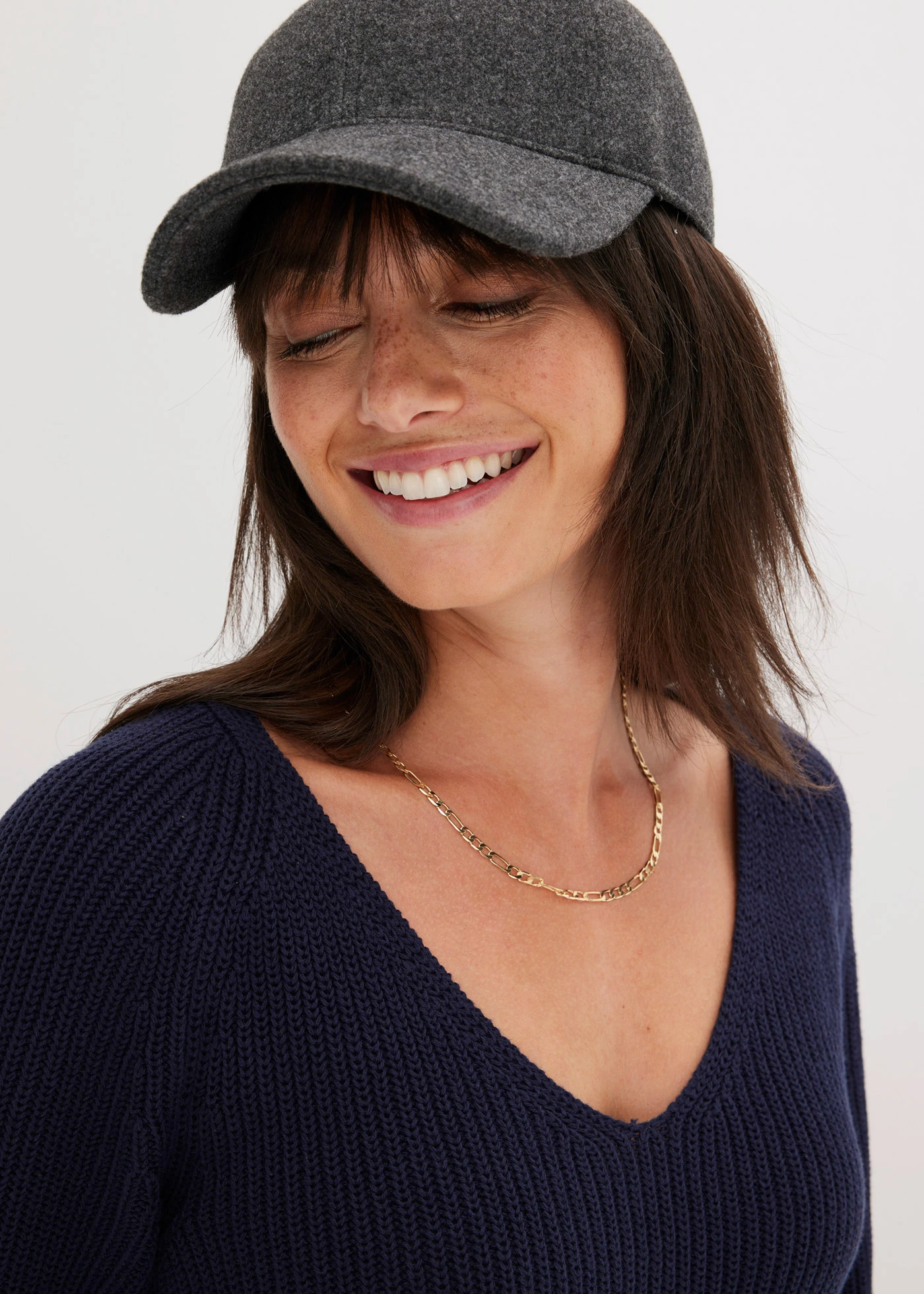 Žebrovaný svetr z čisté bavlny • tmavě modrá • bonprix obchod