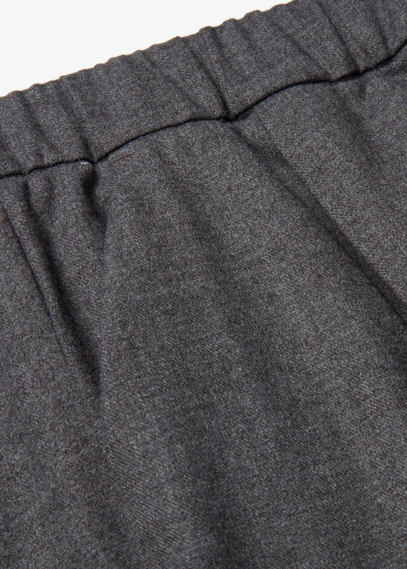 Kalhoty Marlene ve vlněném vzhledu • antracitový melír • bonprix obchod