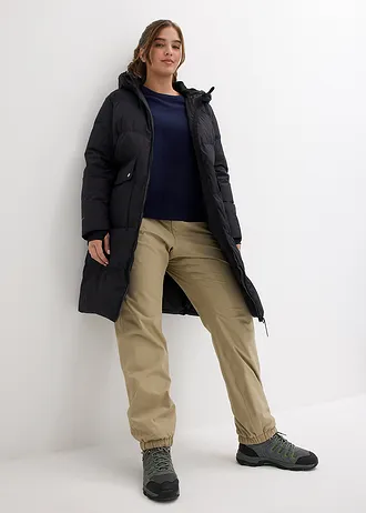 Doudoune à détails réfléchissants, Couleur: noir