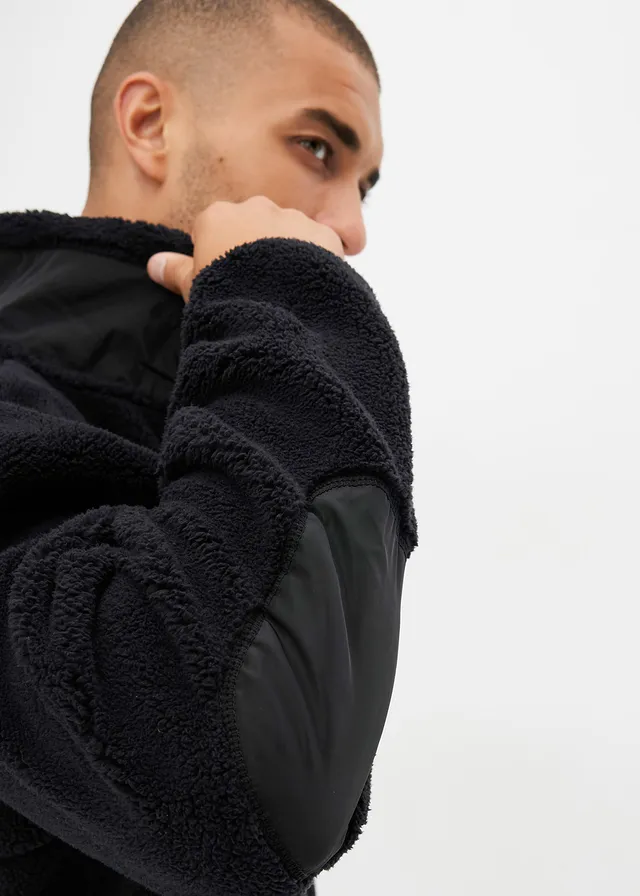 Teddy fleece vest • zwart • product-page.page-title-suffix