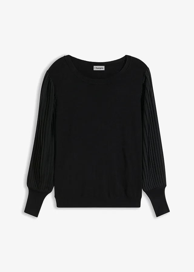 Pull doux en fine maille, viscose majoritaire