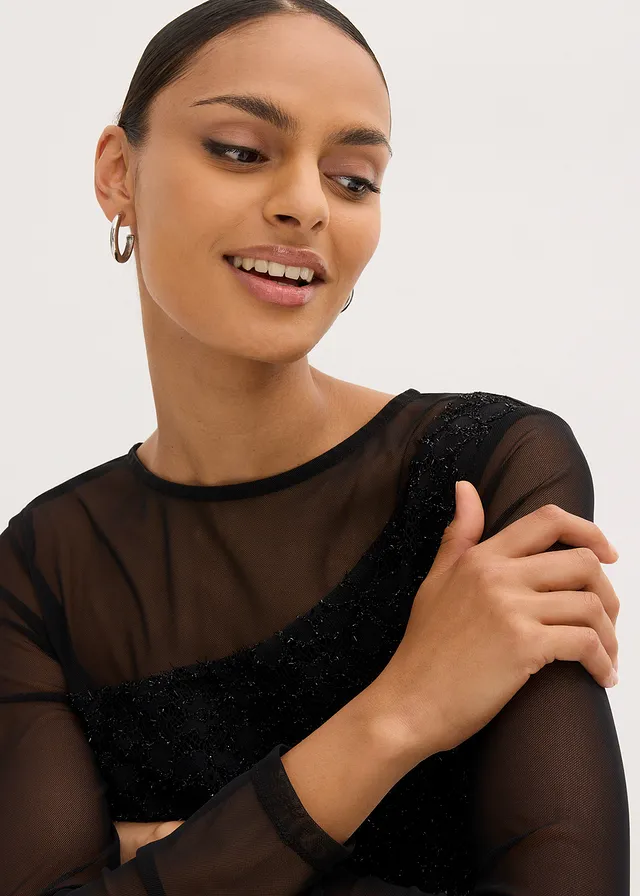 Robe de soirée avec dentelle • noir • product-page.page-title-suffix