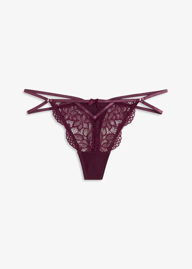 String en dentelle, Couleur: sureau