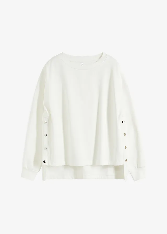 Bluză casual oversize din bumbac organic 100%