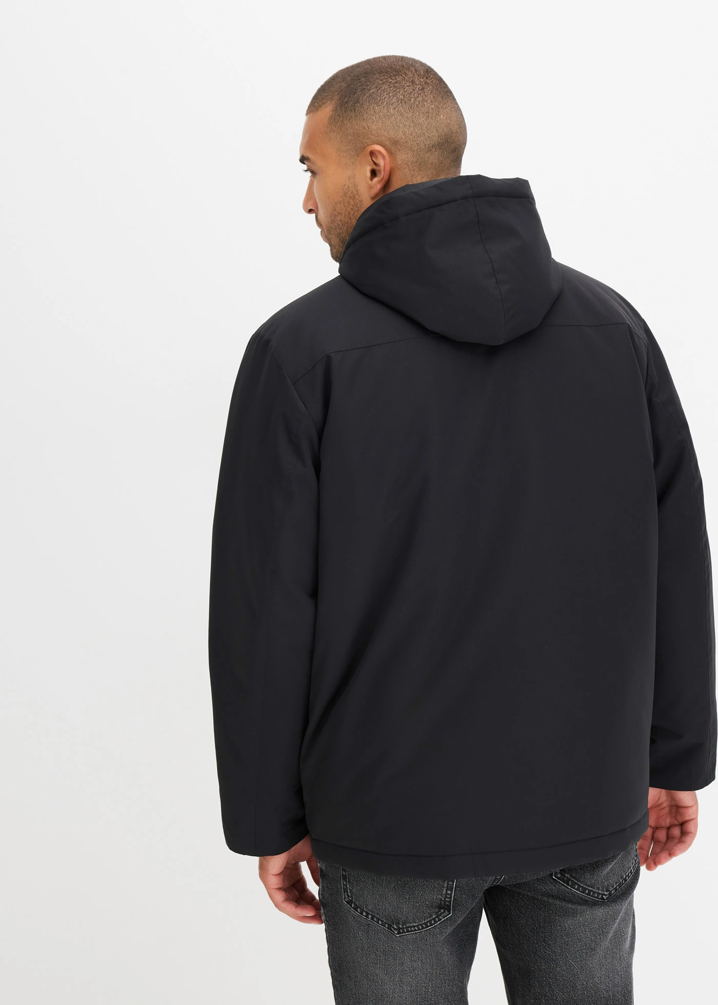 Parka d’hiver à capuche • noir • Boutique bonprix