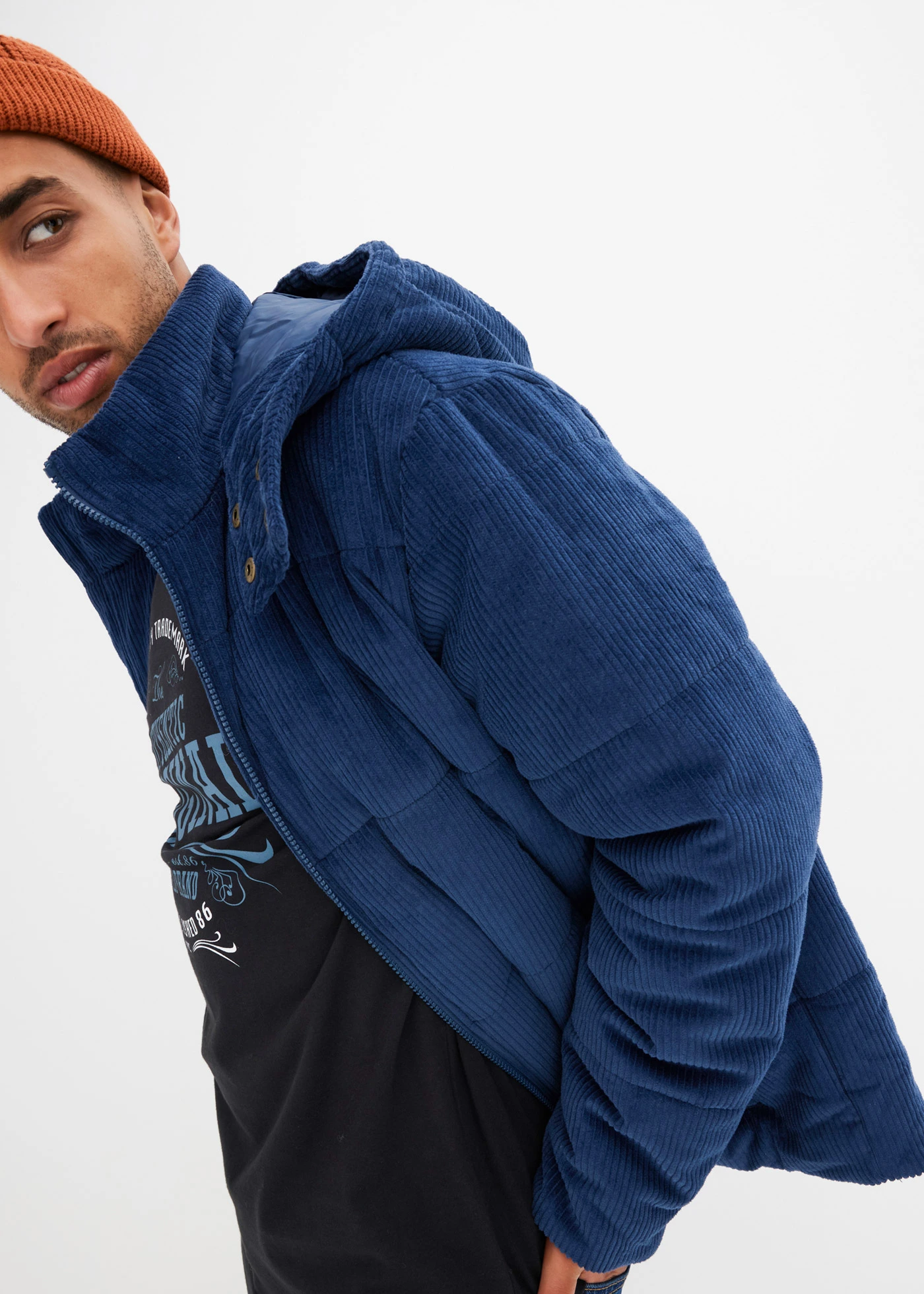 Tričko s dlouhým rukávem, z čisté organické bavlny (2 ks v balení) • černá +modrá petrolejová • bonprix obchod