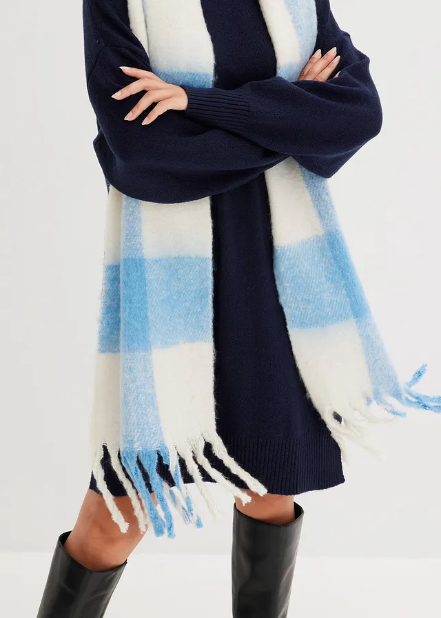 Robe oversize en maille • bleu foncé • product-page.page-title-suffix