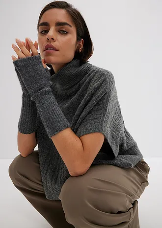 Návleky na ruce, barva: břidlicově šedá