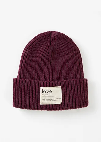 Bonnet, Couleur: prune