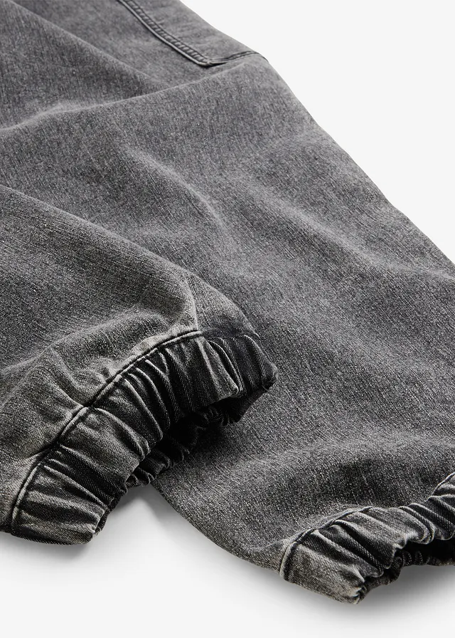 Jongens cargo jeans, loose fit • donkergrijs denim • product-page.page-title-suffix