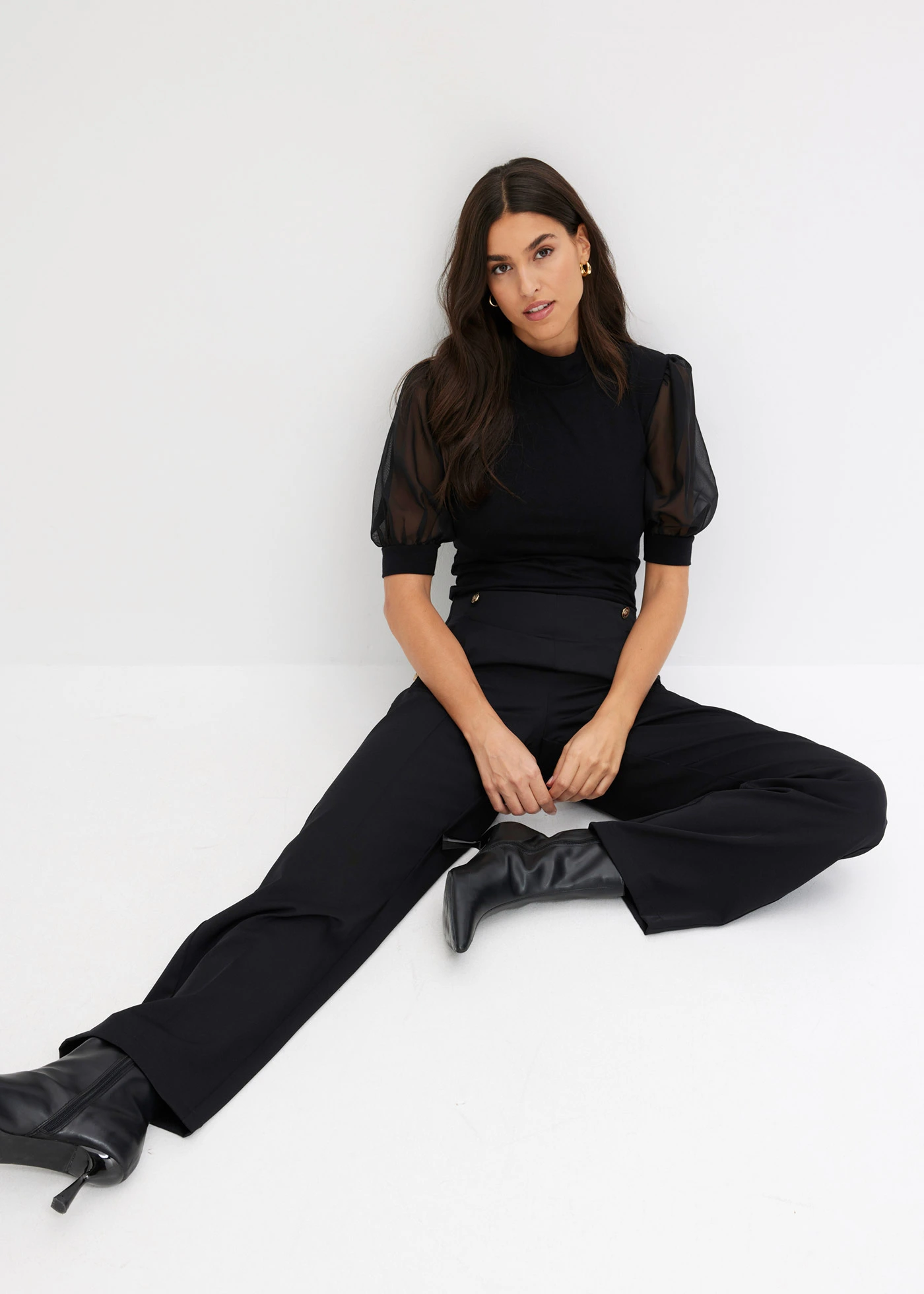 T-shirt • noir • Boutique bonprix