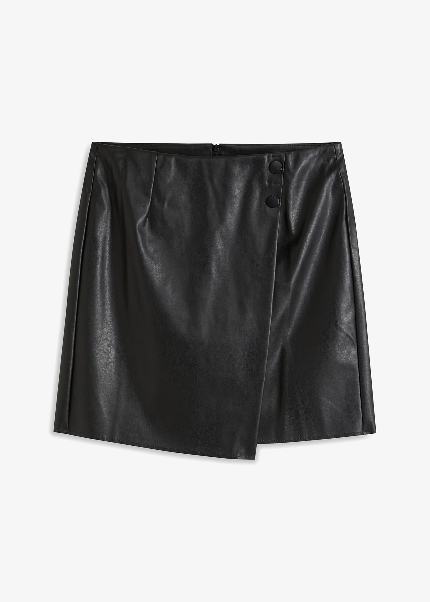 Sukně z umělé kůže • černá • bonprix obchod