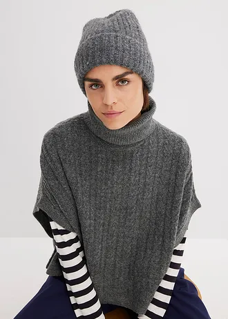 Bonnet, Couleur: gris ardoise