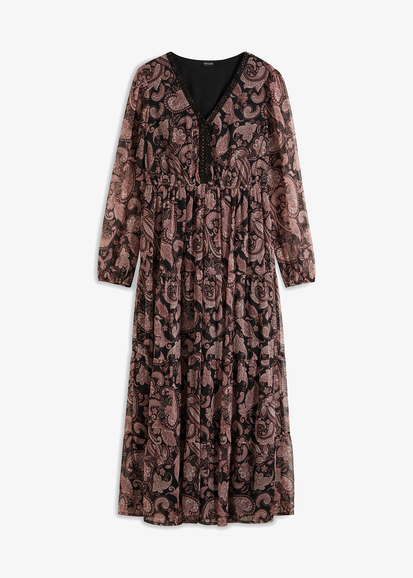 Robe longue • noir • Boutique bonprix