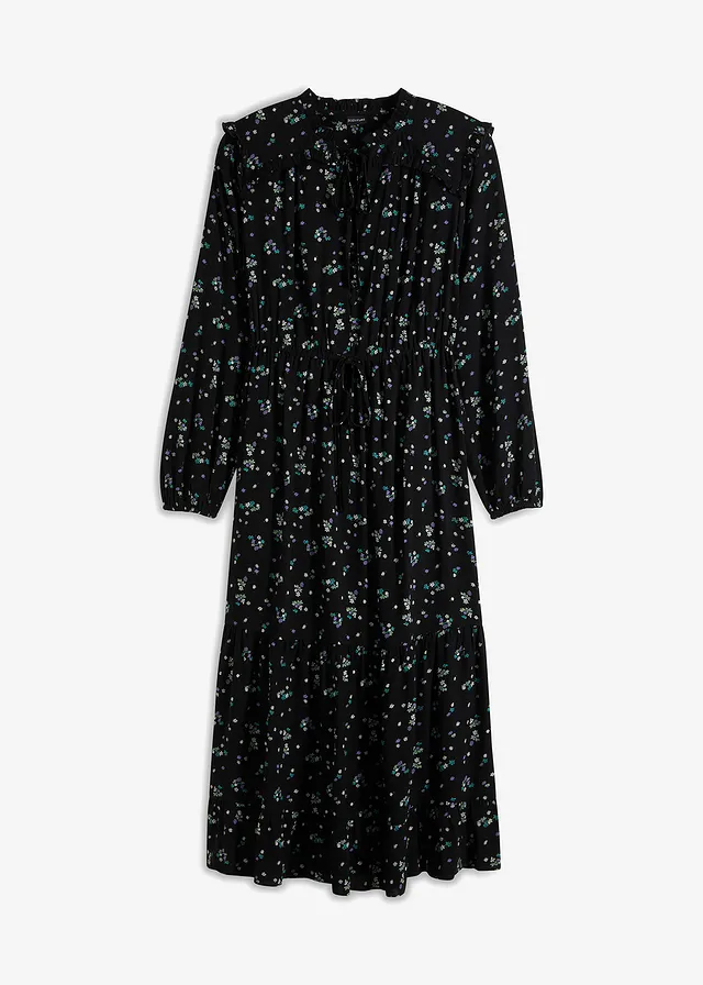 Rochie midi din viscoză 100%