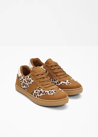 Sneakers détails léopard • marron léopard • Boutique bonprix